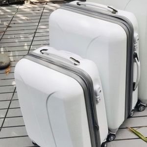 Samsonite XLITE White Luggage 22” + 26" Wheelie